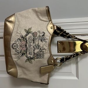 Coach 13661 Limited Edition Tattoo Graphic Tote Bag